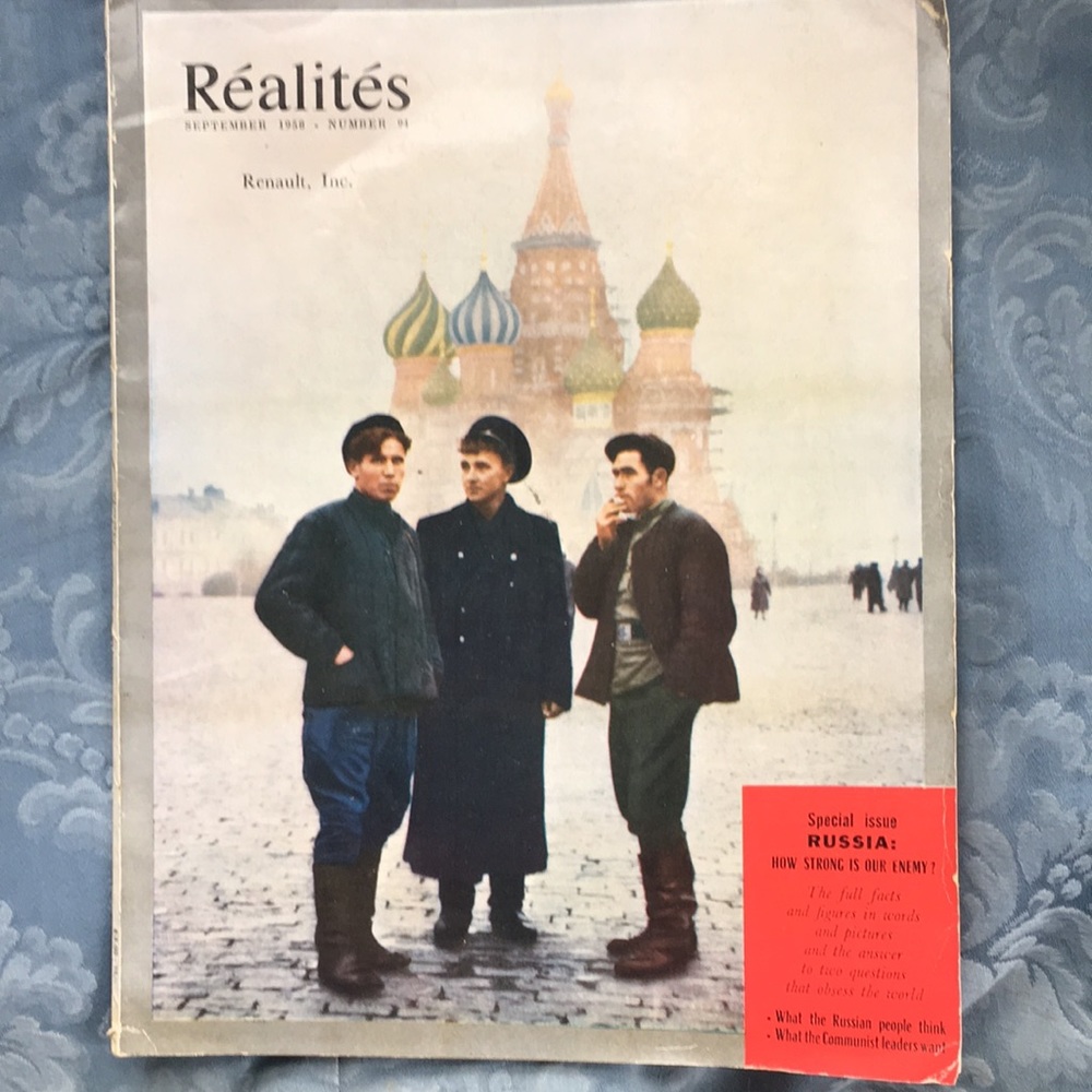 Realities French magazine sept 1958 number 94